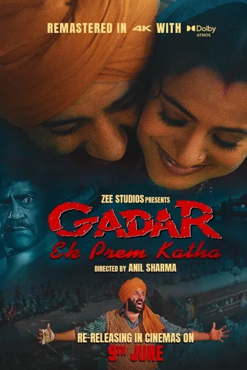 پوستر شورش: داستان عشق Gadar: Ek Prem Katha