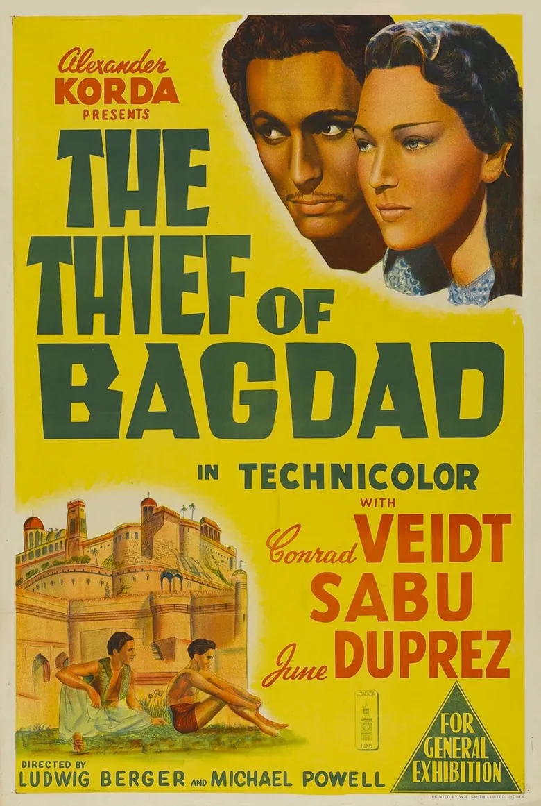پوستر The Thief of Bagdad
دزد بغداد