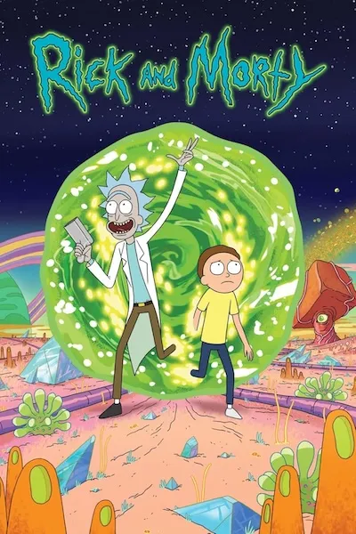 پوستر ریک و مورتی Rick and Morty