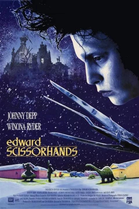 پوستر ادوارد دستقیچی Edward Scissorhands