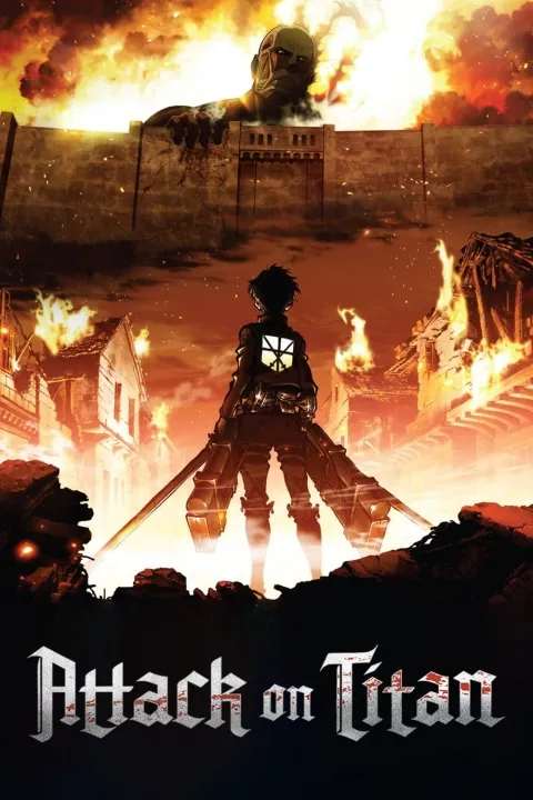 پوستر اتک آن تایتان یا حمله به تایتانها Attack on Titan