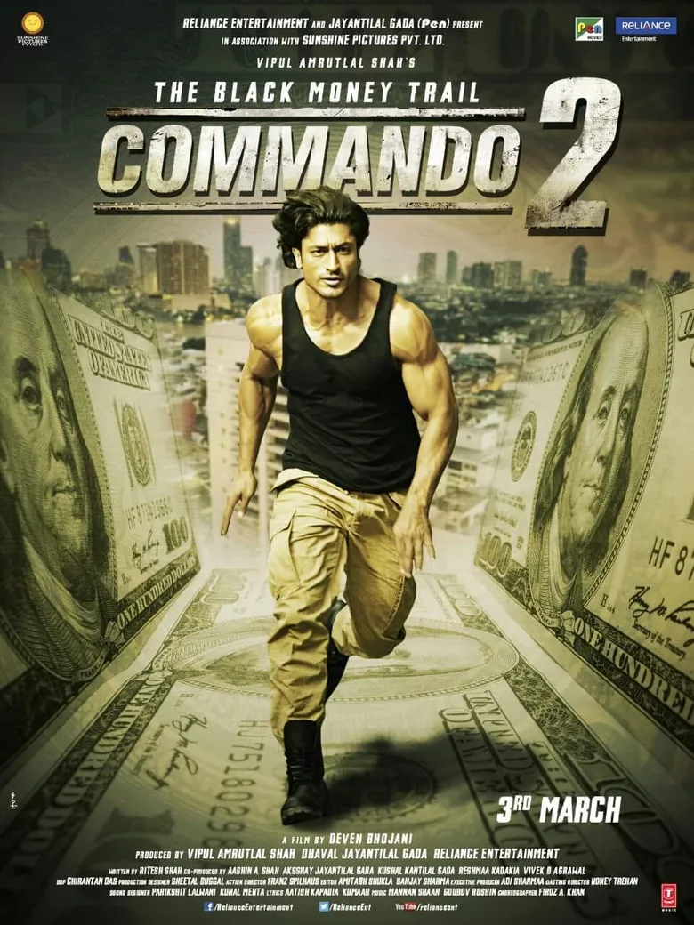 پوستر Commando 2
کماندو 2