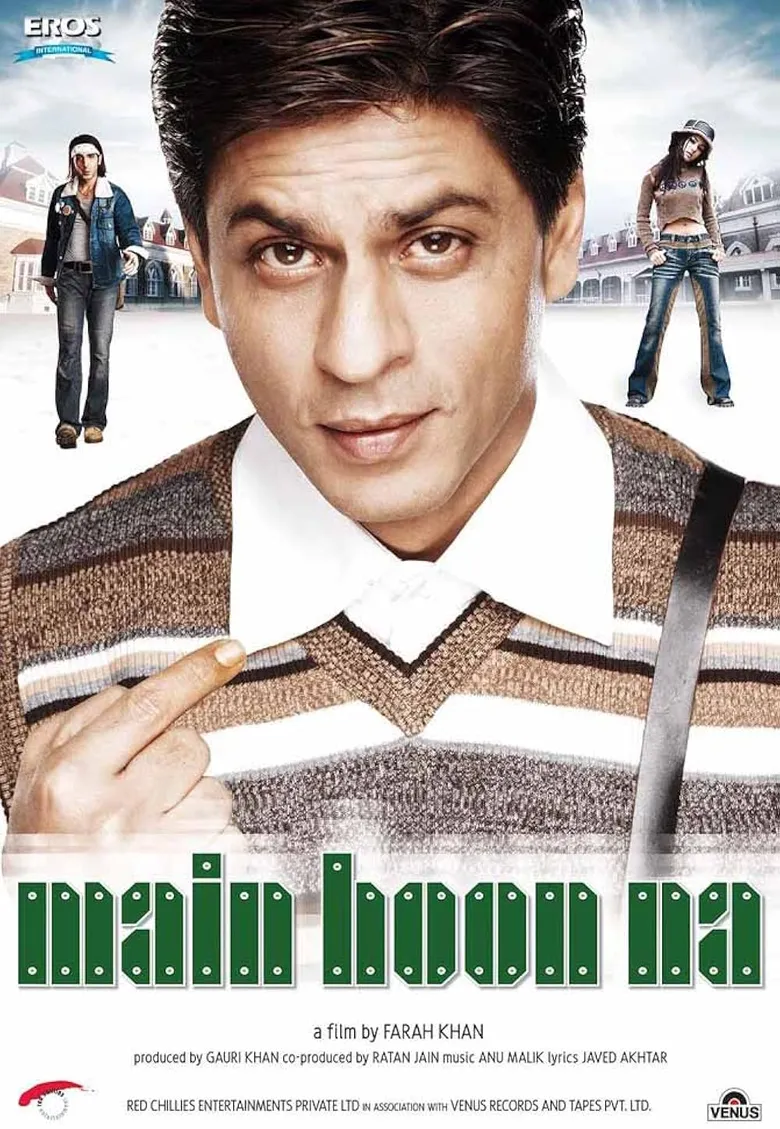 پوستر Main Hoon Na
من اکنون اینجایم