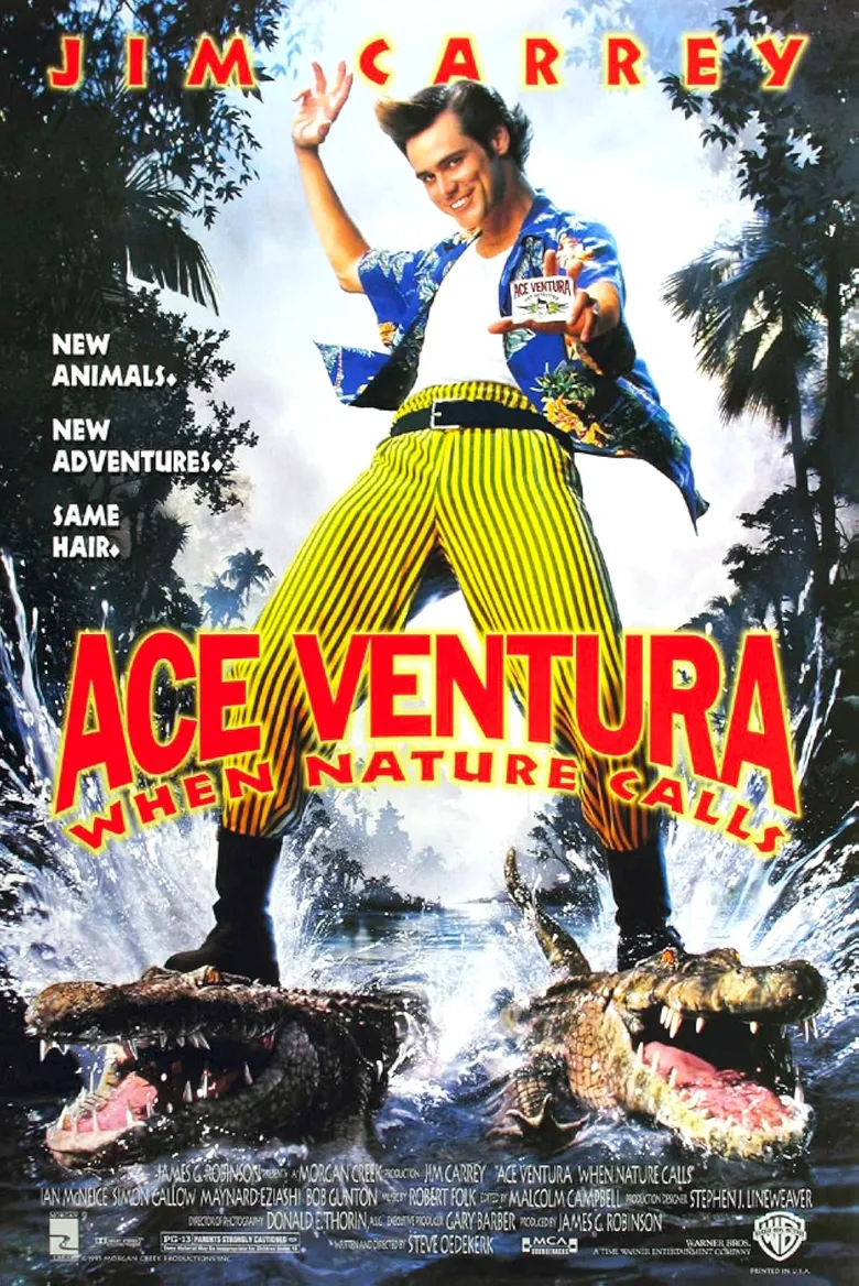 پوستر Ace Ventura: When Nature Calls
کارآگاه حیوانات: هنگامی که طبیعت فرا میخواند
