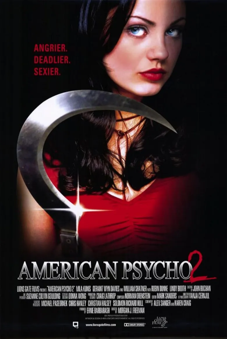 پوستر American Psycho II: All American Girl
روانی آمریکایی ۲: دختر کاملاً آمریکایی