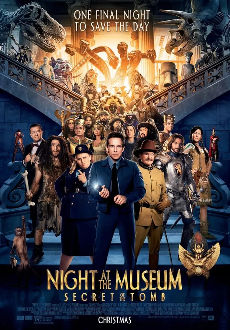 پوستر Night at the Museum: Secret of the Tomb
شب در موزه: راز مقبره