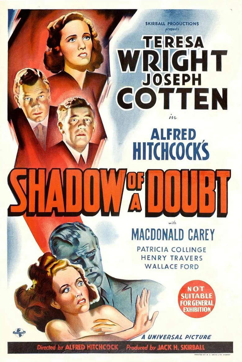 پوستر Shadow of a Doubt
سایه یک شک