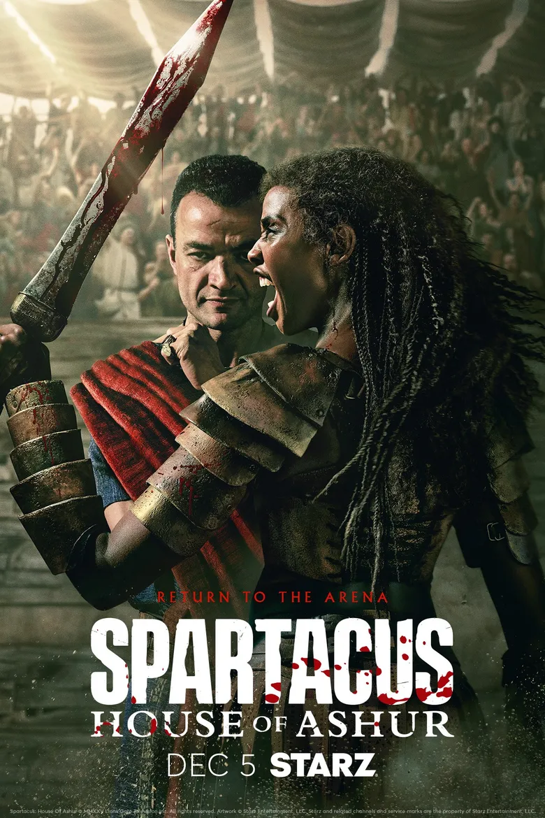 پوستر * Spartacus: House of Ashur
اسپارتاکوس: خاندان آشور