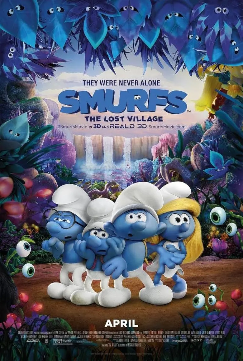 پوستر Smurfs: The Lost Village
دهکده گمشده
