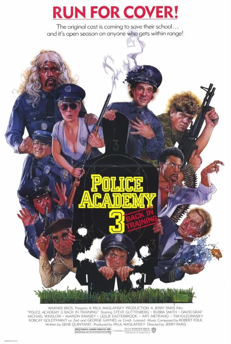 پوستر Police Academy 3: Back in Training
دانشکده پلیس 3: آموزش دوباره