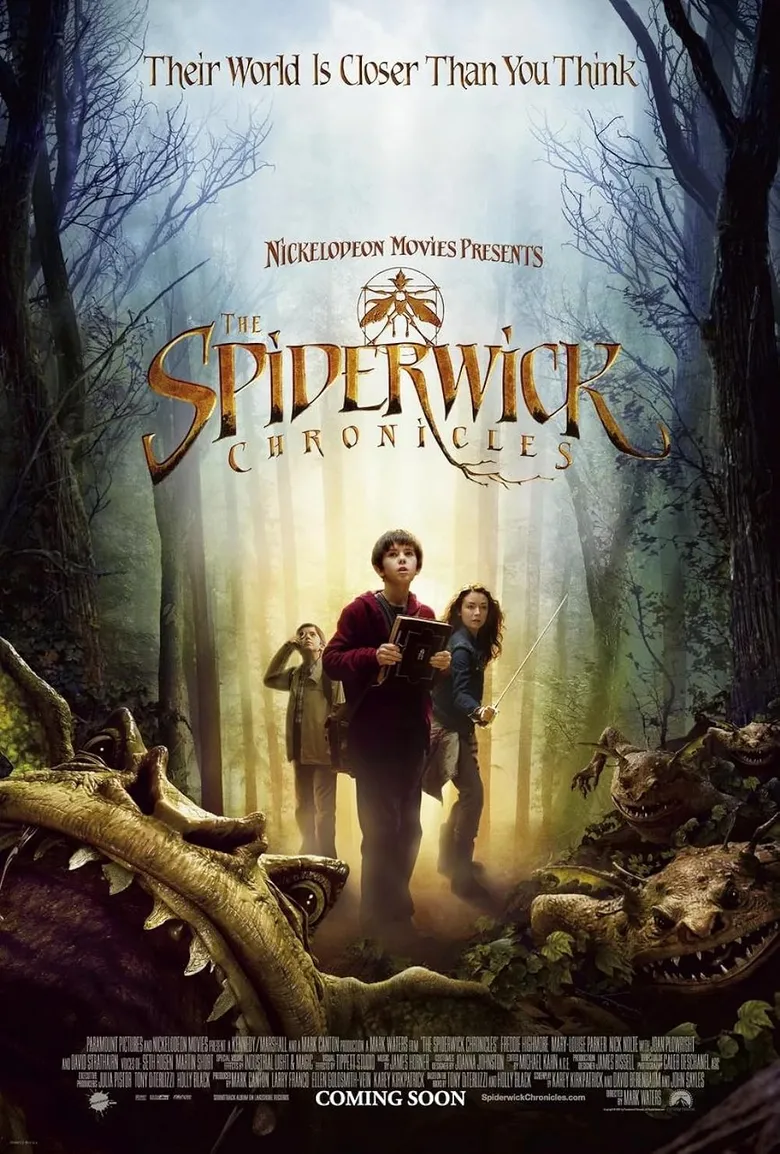 پوستر The Spiderwick Chronicles
افسانه های اسپایدرویک